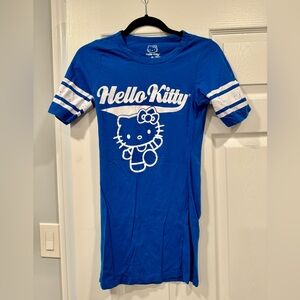 Women’s/Juniors Hello Kitty Blue T-Shirt. Like New Condition! Only worn once!